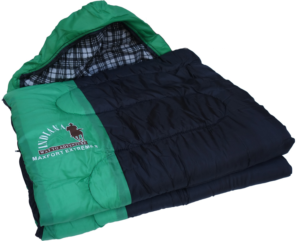 Спальный мешок MAXFORT EXTREME R (от -27С одеяло 195+35*90 с подголовником)