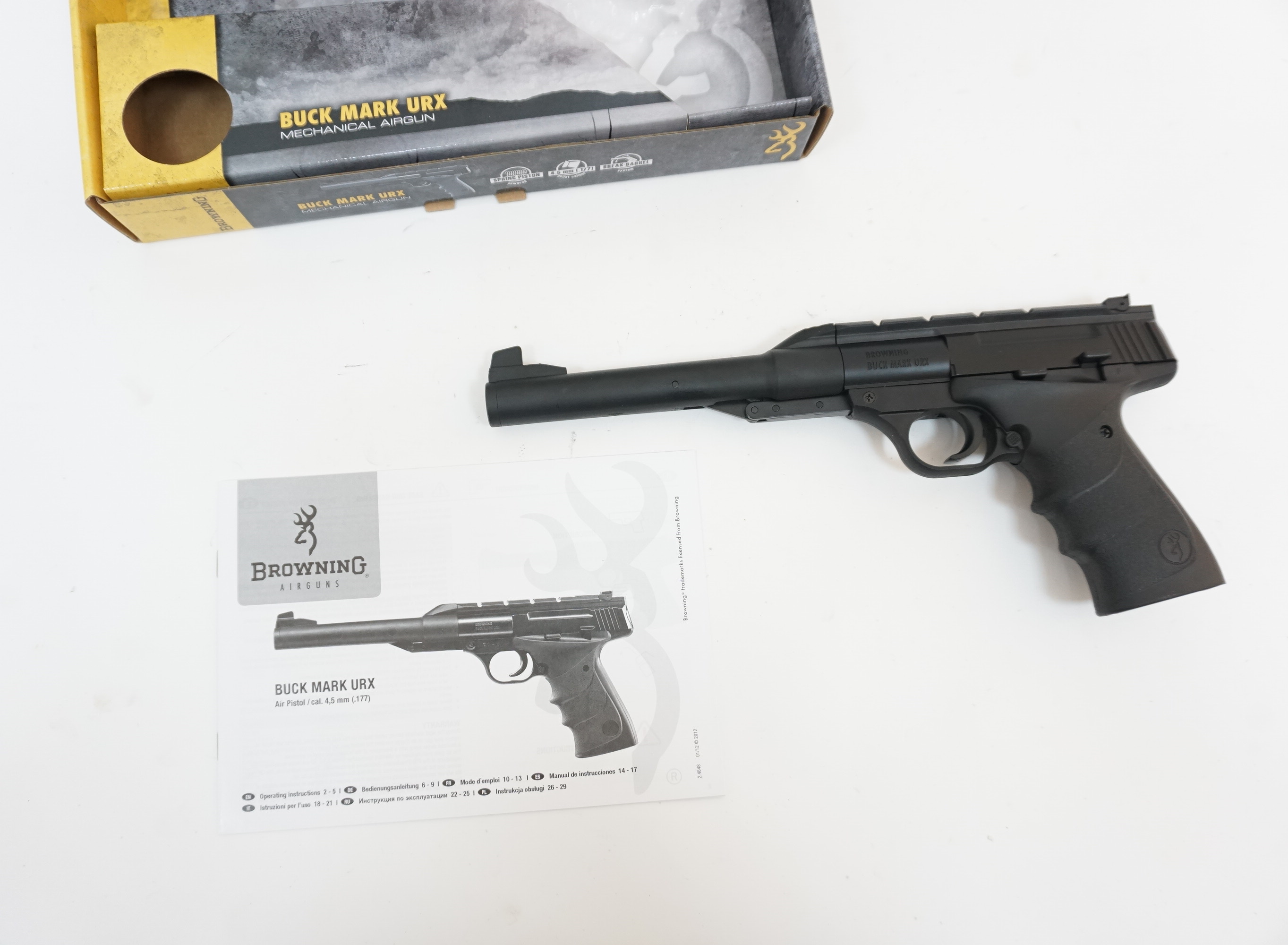 Пистолет пневматический Buck Mark URX, к.4,5мм
