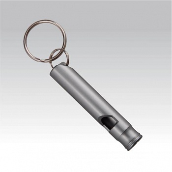 Брелок Алюминиевый свисток большой