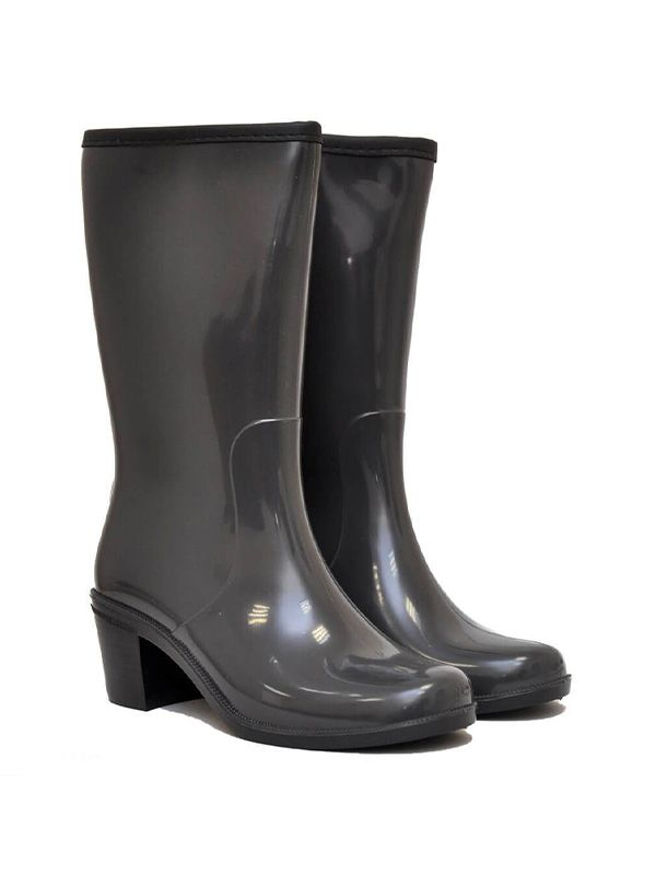 Сапоги  женские на каблуке, с молнией Сапоги  женские на каблуке, с молнией